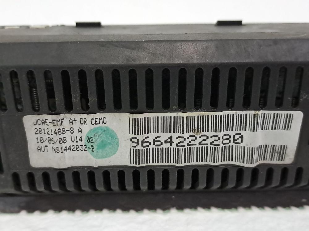 Multifunction screen 9664222280 de Citroen Jumpy ii furgoneta 2006-2012 - pieza usada