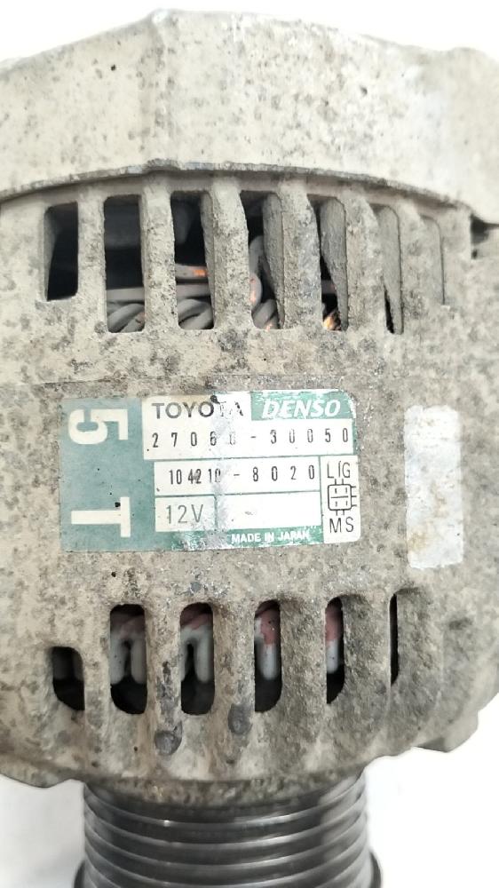 Alternador 2706030050 de Toyota Land cruiser prado (_j12_) 2002-2009
