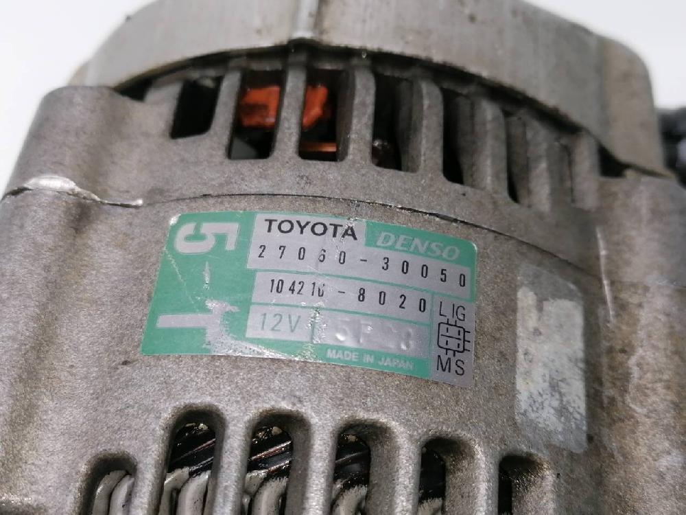 Alternador 2706030050 de Toyota Land cruiser prado (_j12_) 2002-2009 - pieza usada