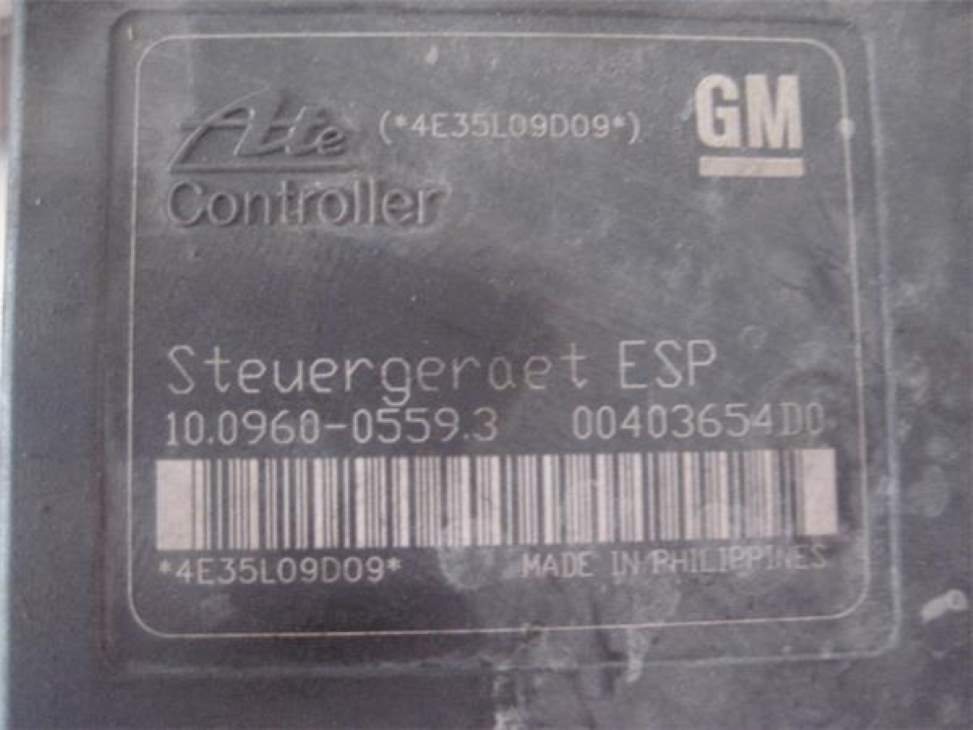 Abs 13234911 de Opel Zafira / zafira family b (a05) 2008-2012 - pieza usada