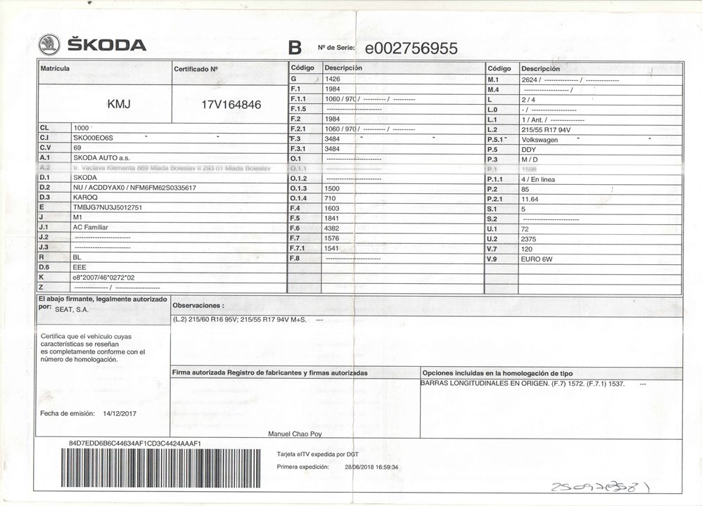 SKODA Karoq 1 generation (2017-2024) Двигатель DDYA,DDY 24862562