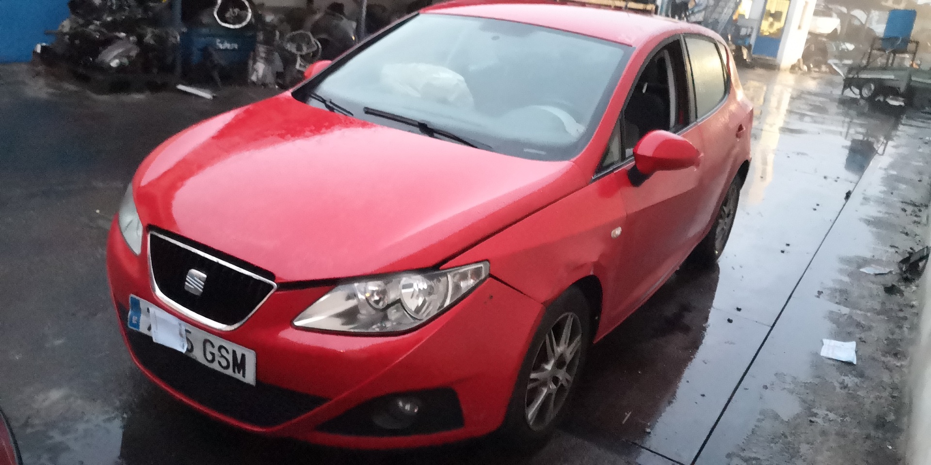 SEAT Ibiza 4 generation (2008-2017) Замок двери передний правый 27486631