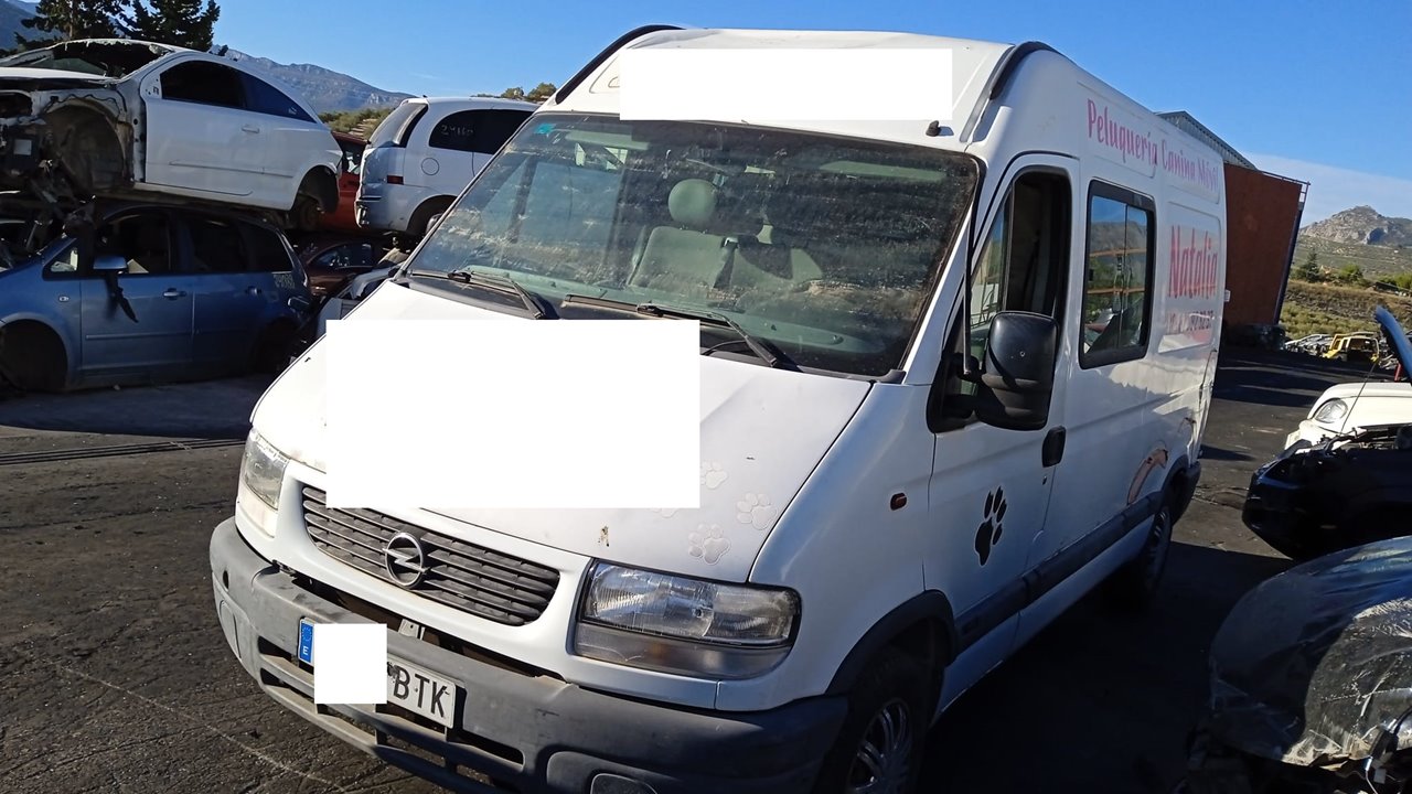 OPEL Movano 1 generation (A) (1998-2010) Датчик масового витоку повітря MAF 7700314057 27497378