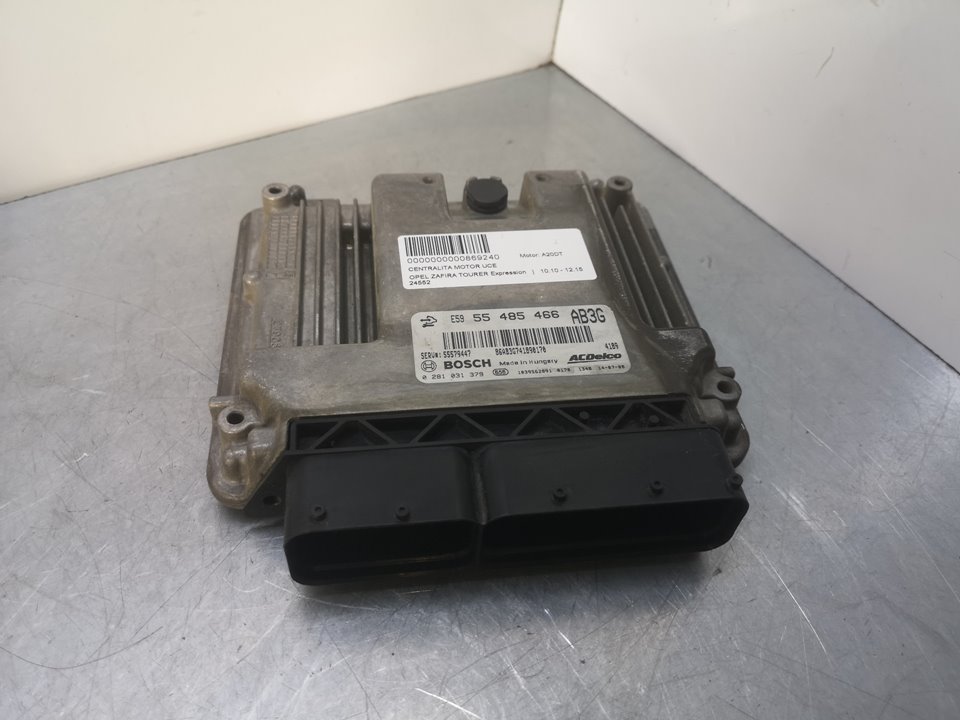 OPEL Zafira C (2012-2016) Unitate de control motor 55485466 25791475