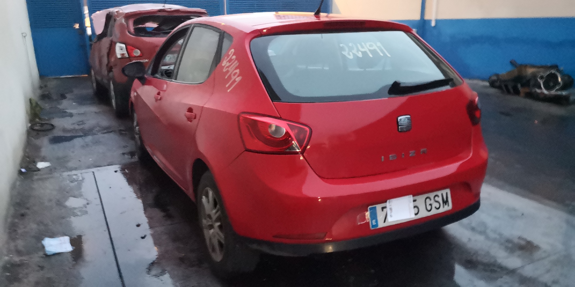 SEAT Ibiza 4 generation (2008-2017) Замок двери передний правый 27486631