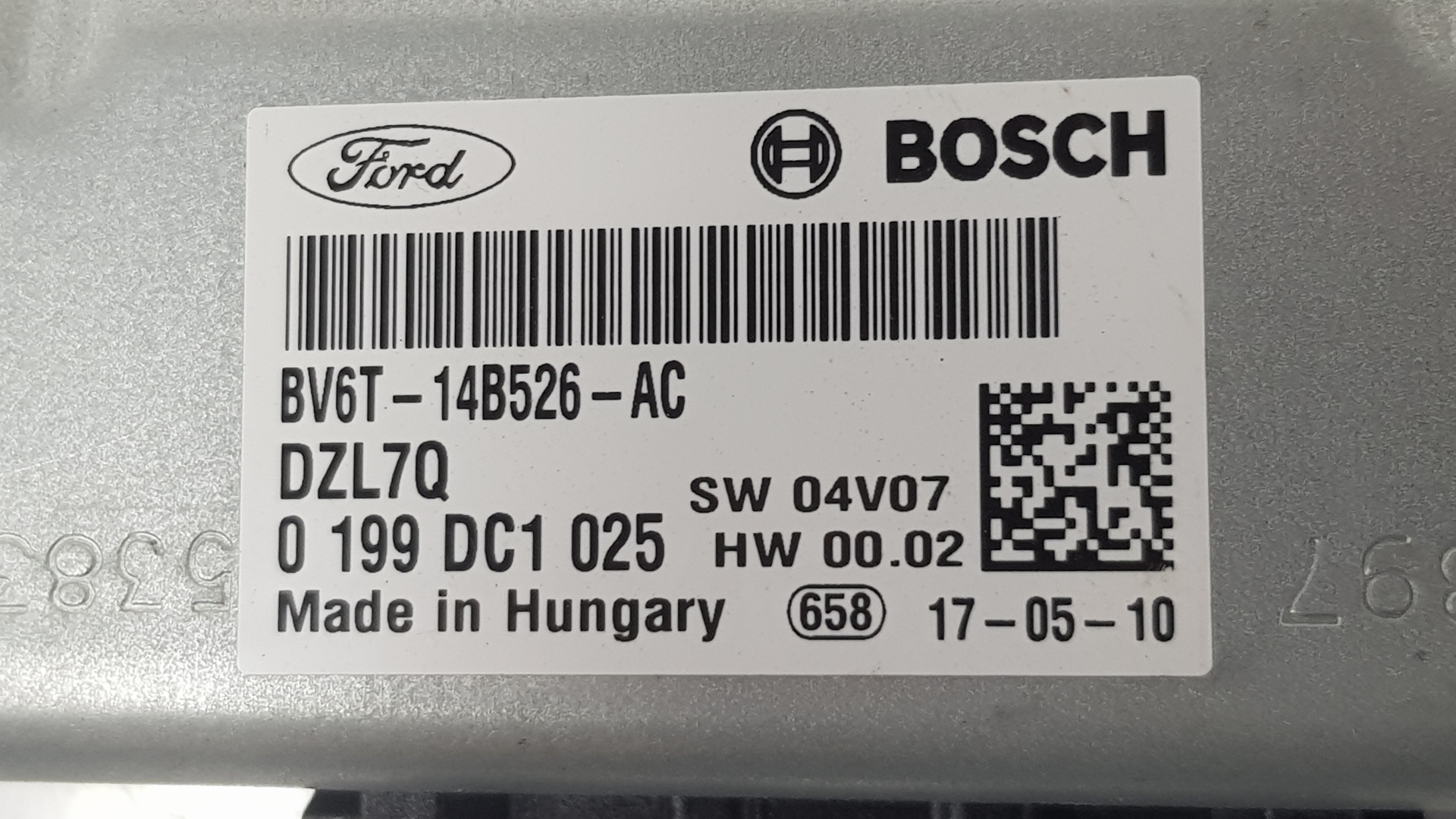 FORD Focus 3 generation (2011-2020) Muut ohjausyksiköt 1880916,BV6T14B526AC 21077016