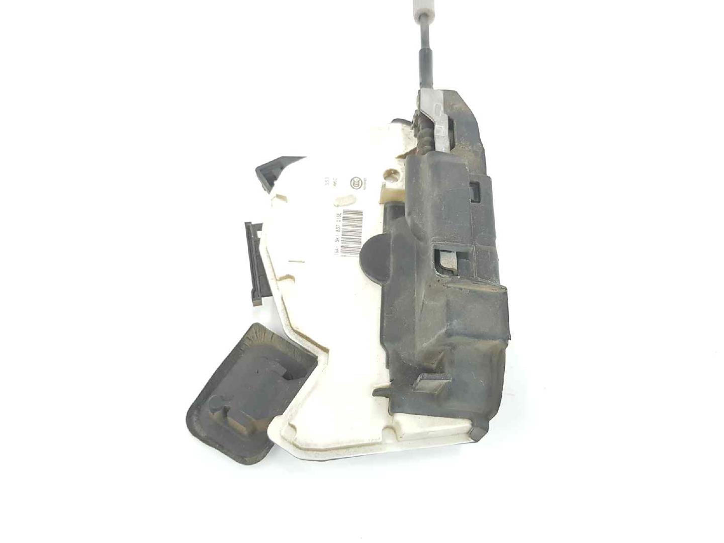 SEAT Leon 3 generation (2012-2020) Front Right Door Lock 5K1837016E, 5K1837016J, 7PINES 19661400