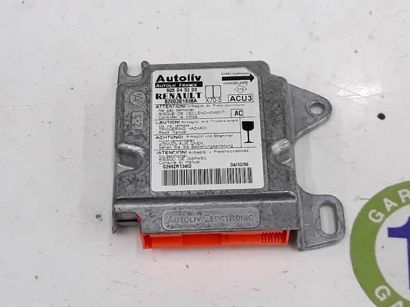 NISSAN SRS Control Unit 8200381668A, 605045200 19670338