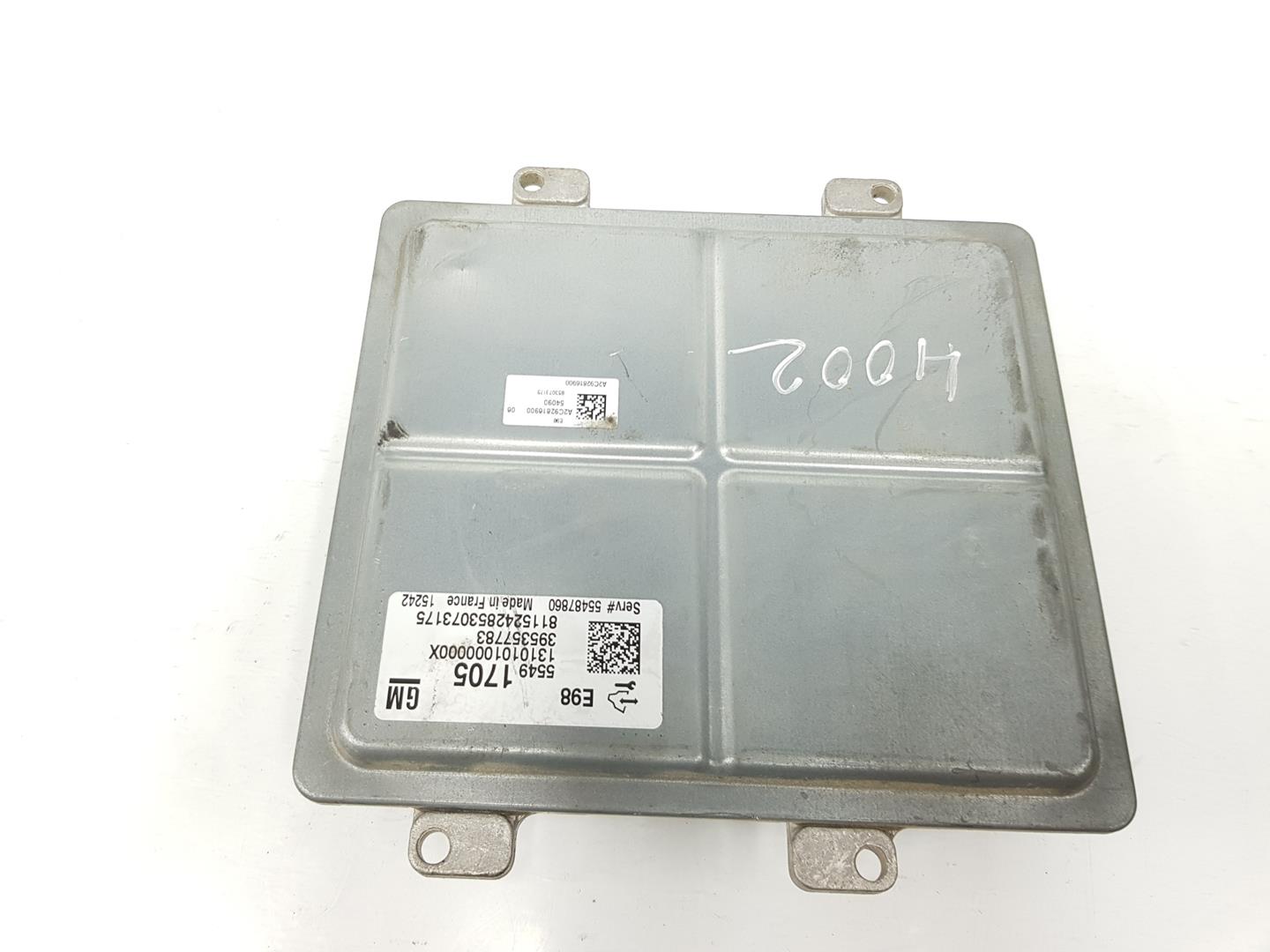 OPEL Insignia A (2008-2016) Engine Control Unit ECU 55487860,55491705 19891034