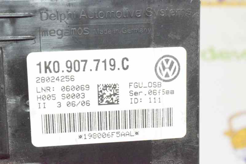 VOLKSWAGEN Golf 5 generation (2003-2009) Unitate de control alarmă 1K0907719C,1K0907719C 19587992