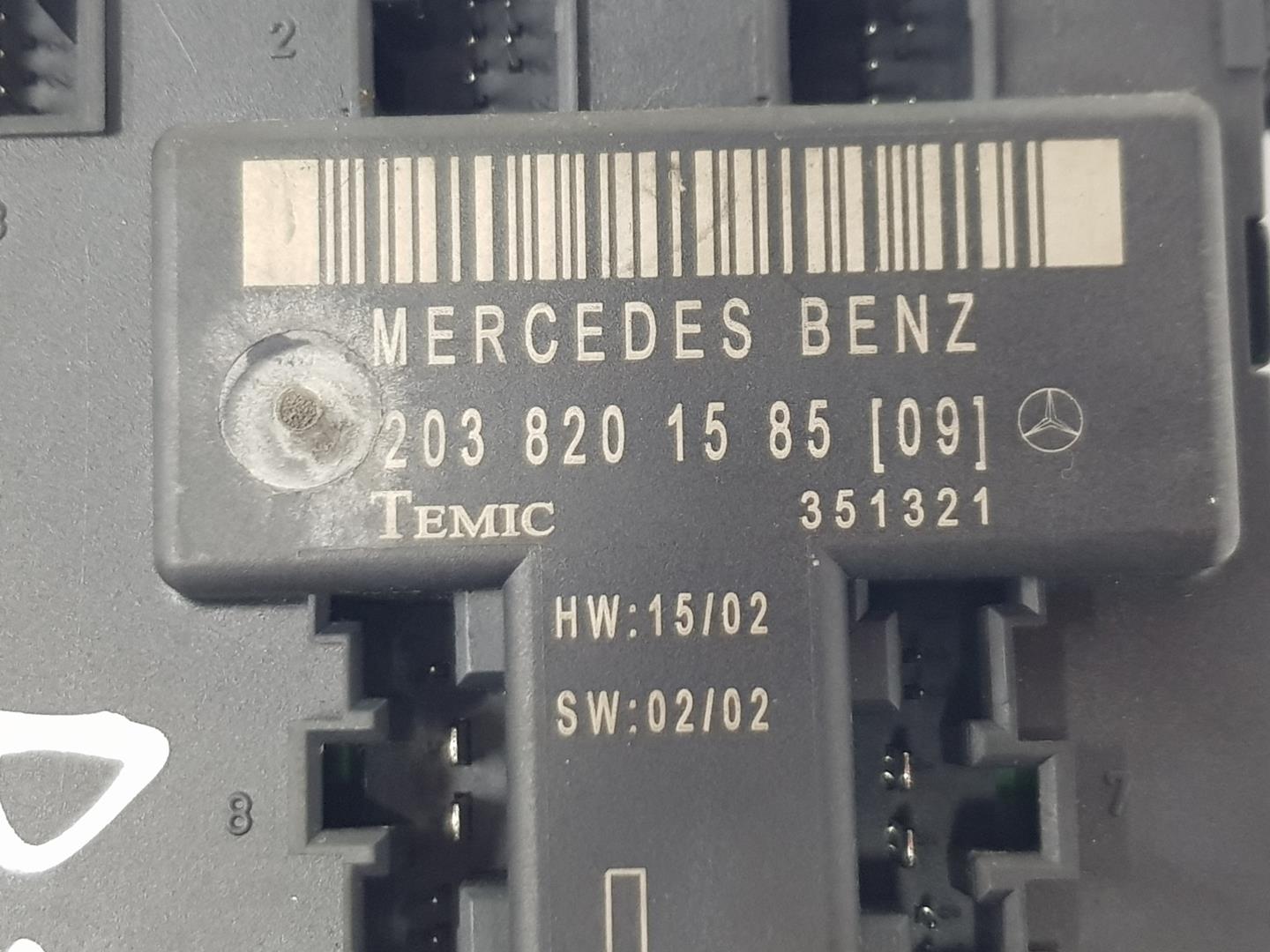 MERCEDES-BENZ C-Class W203/S203/CL203 (2000-2008) Другие блоки управления A2038201585, A2038201585 19877157