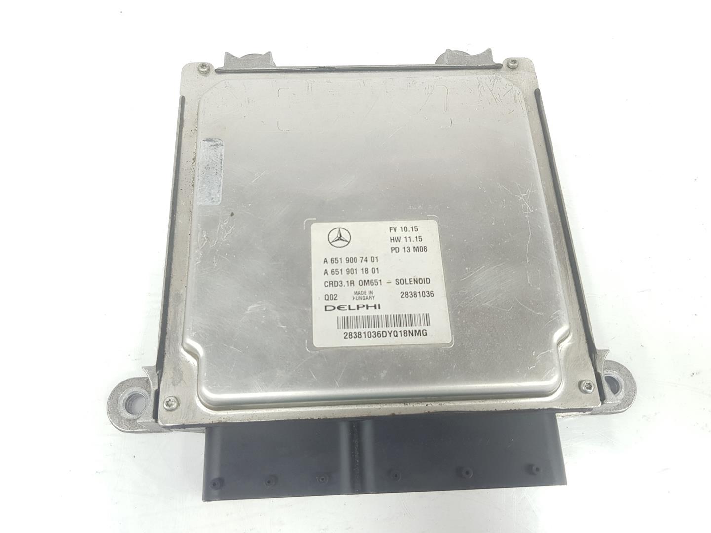 MERCEDES-BENZ GLK-Class X204 (2008-2015) Μονάδα ελέγχου κινητήρα ECU A6519007401,A6519017801 19797684