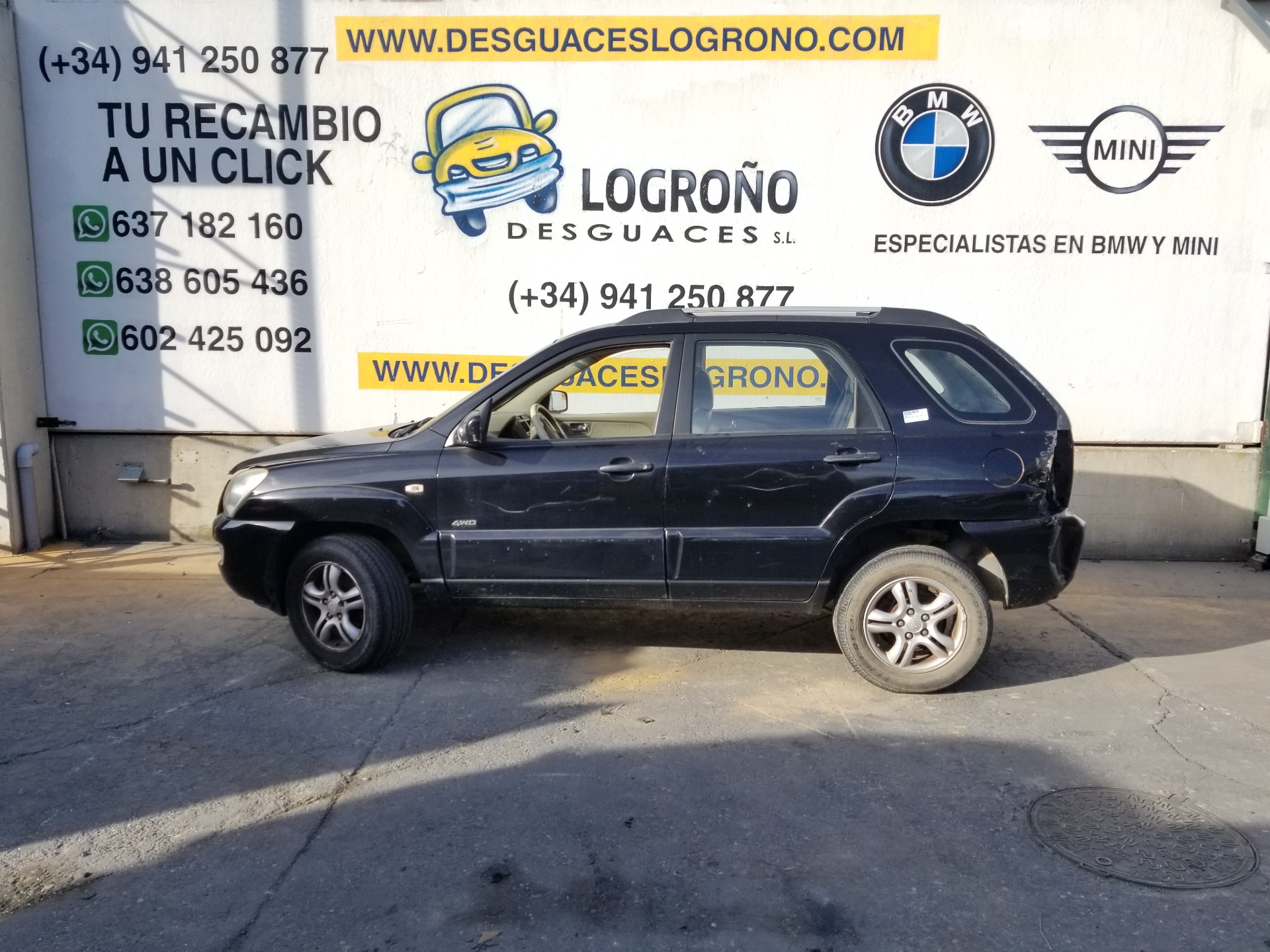 KIA Sportage 2 generation (2004-2010) Капот 664001F010,664001F010,COLORNEGRO9P 24211649