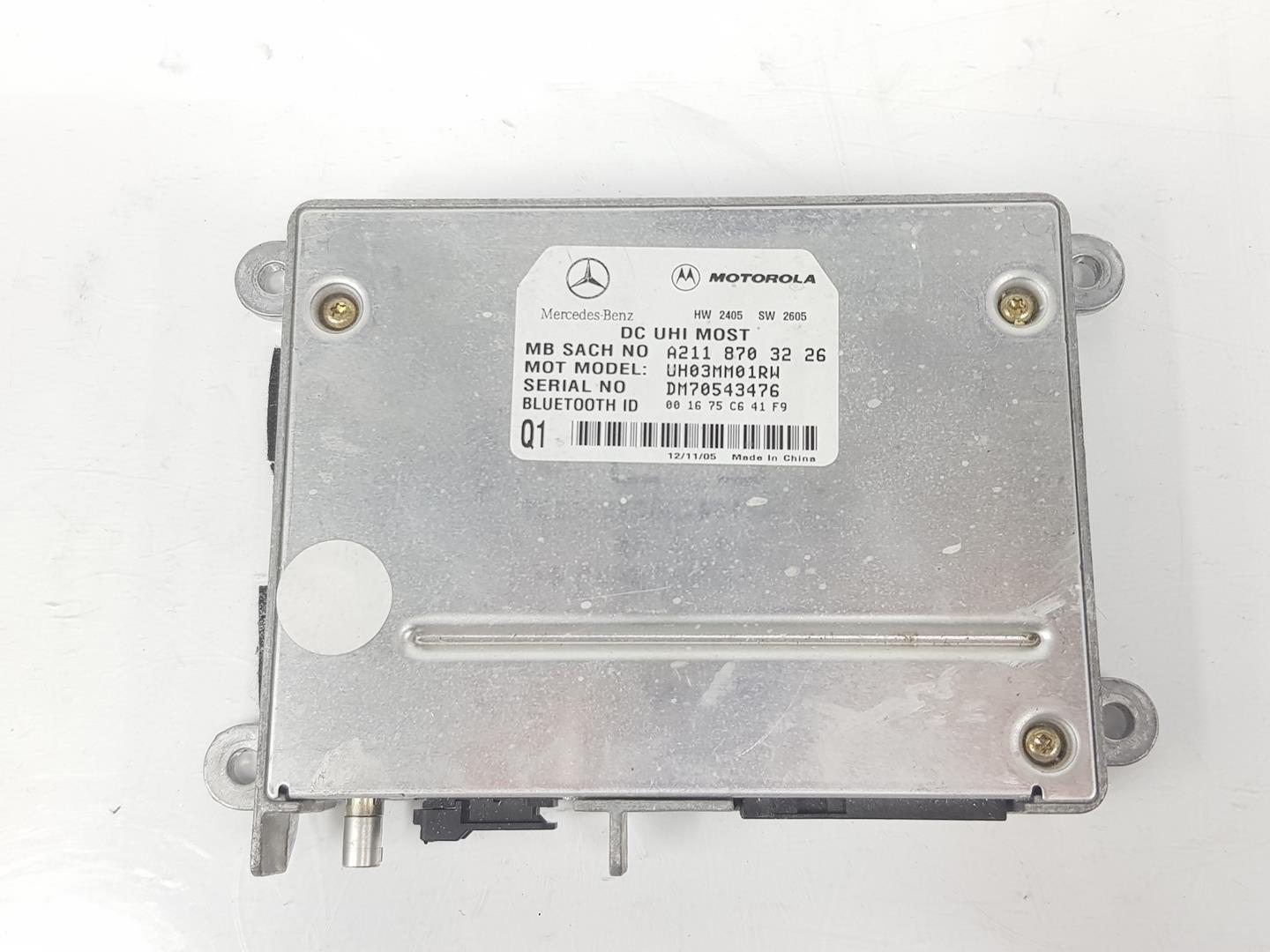 MERCEDES-BENZ M-Class W164 (2005-2011) Autres unités de contrôle A2118703226,A2118703226,MODULOBLUETOOTHB 19864539