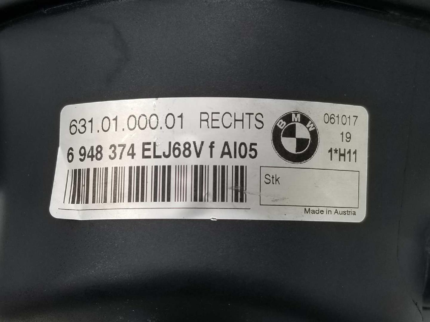 BMW 3 Series E90/E91/E92/E93 (2004-2013) Противотуманка бампера передняя правая 63176948374, 63176948374 19702668