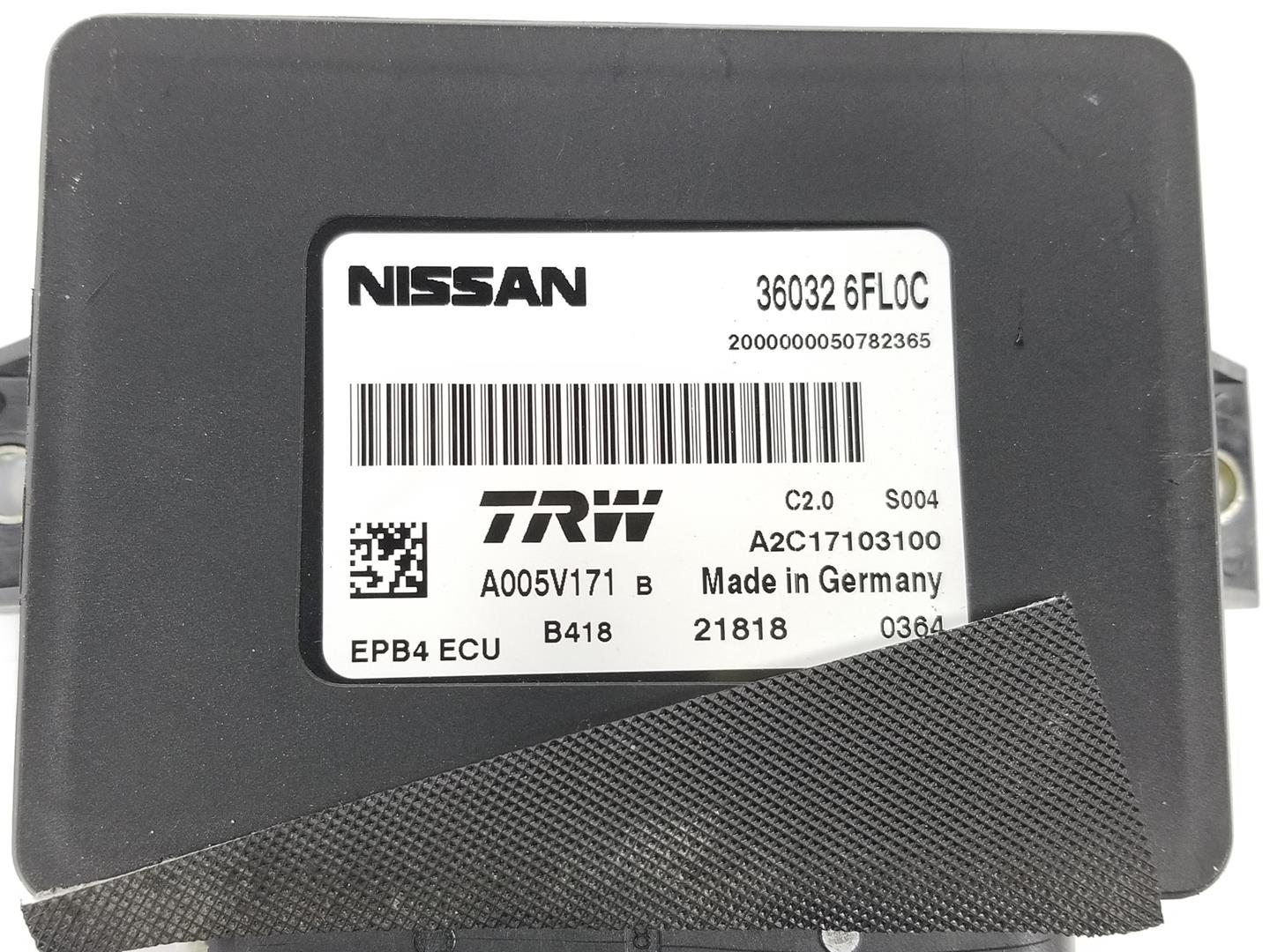 NISSAN Qashqai 2 generation (2013-2023) Alte unități de control 360326FL0C,360326FL0C 19815119