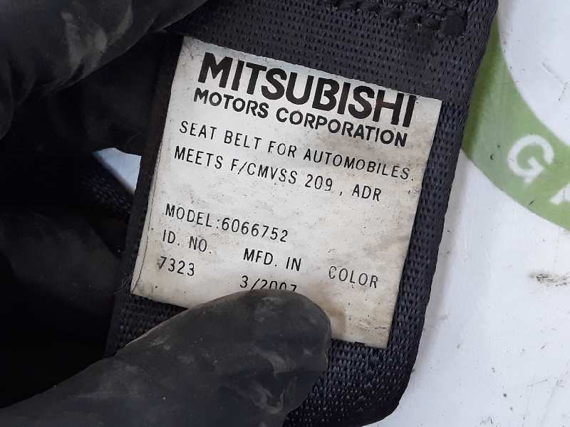 MITSUBISHI Outlander 2 generation (2005-2013) Rear Left Seatbelt 7000A105XA,606440300,7000A105XA 19662514