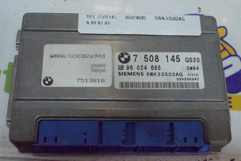 BMW 3 Series E46 (1997-2006) Greičių dėžės kompiuteris 23777720