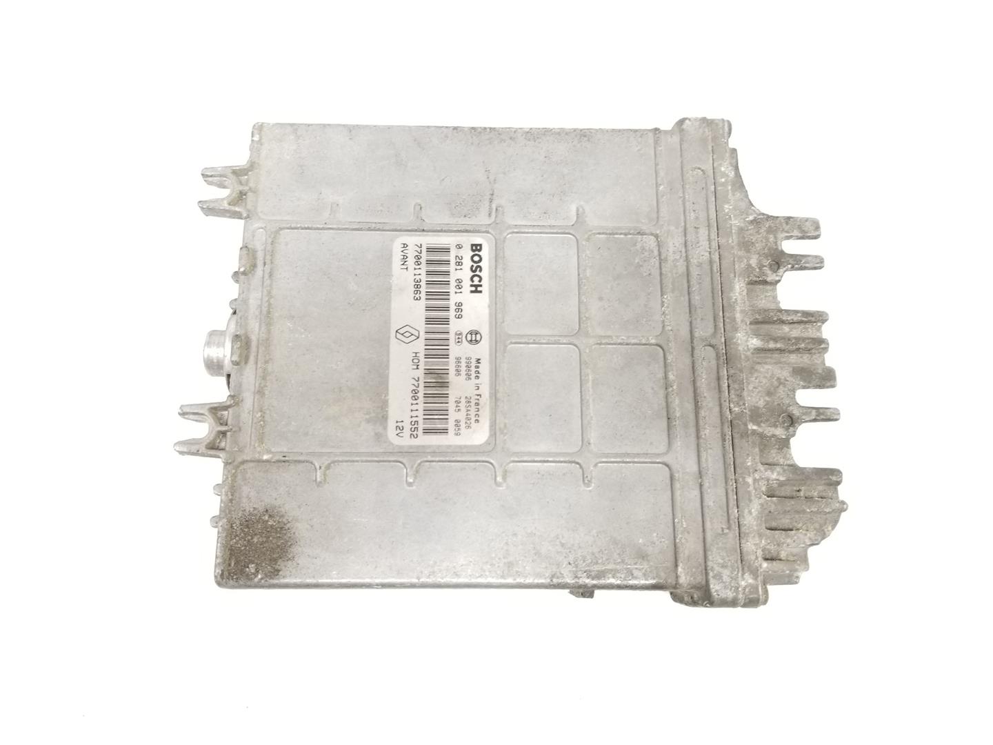 RENAULT Megane 2 generation (2002-2012) Engine Control Unit ECU 7700113863,7700113863,0281001969 19930969