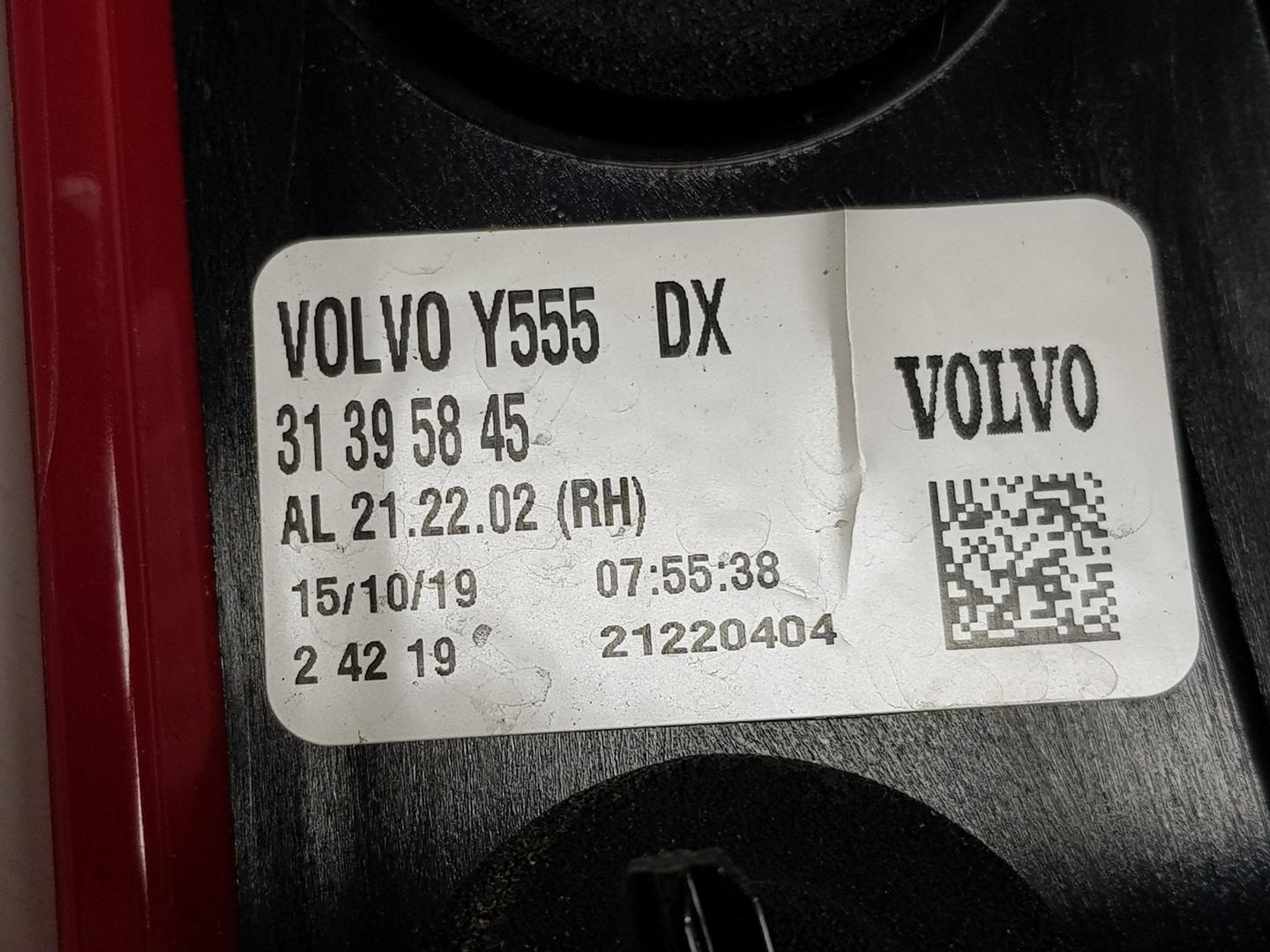 VOLVO V40 2 generation (2012-2020) Galinis dešinys žibintas 31395845, 31395845 23374011