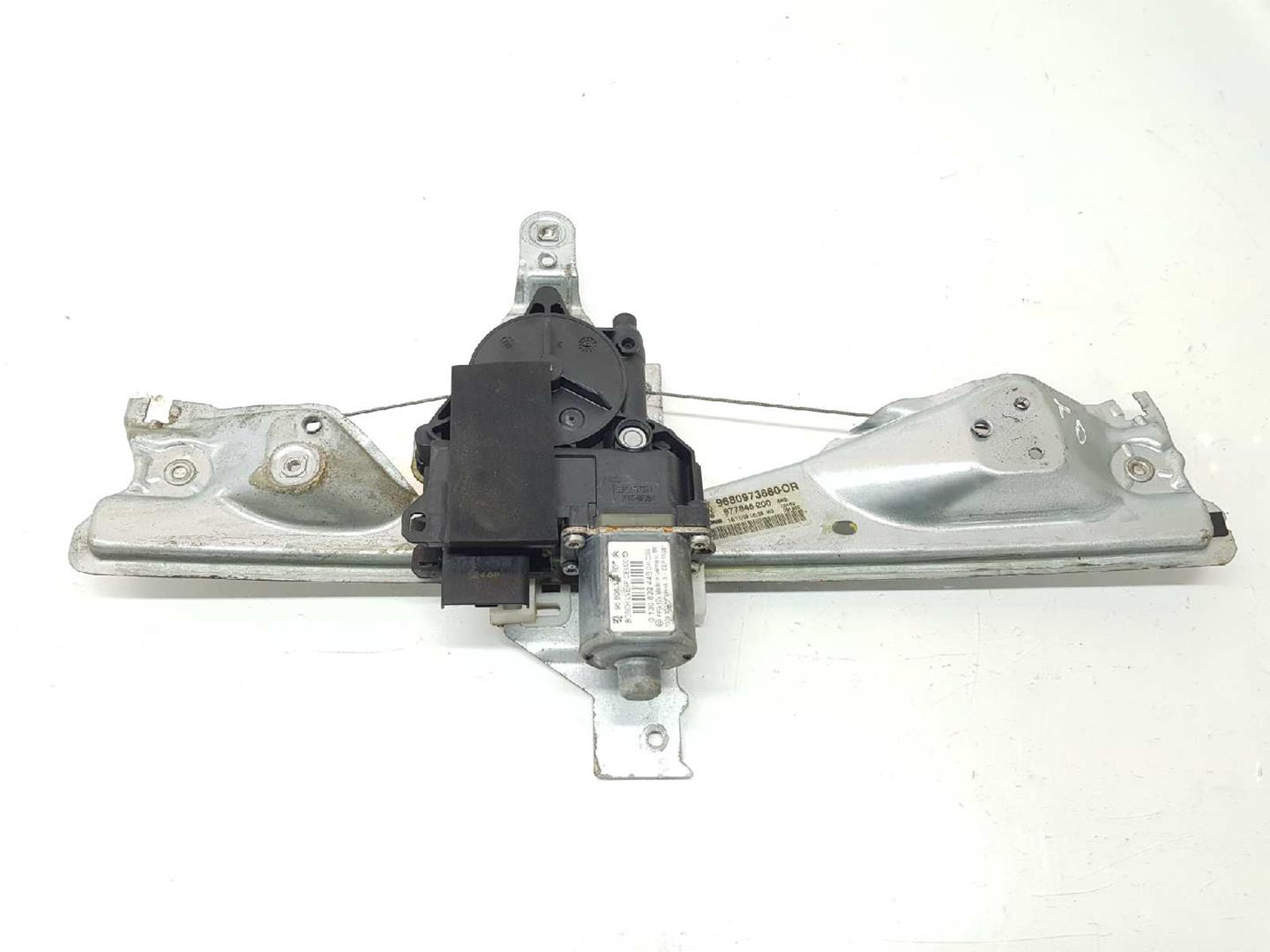 PEUGEOT 308 T7 (2007-2015) Rear Right Door Window Regulator 9680973680,9224E9 19659775