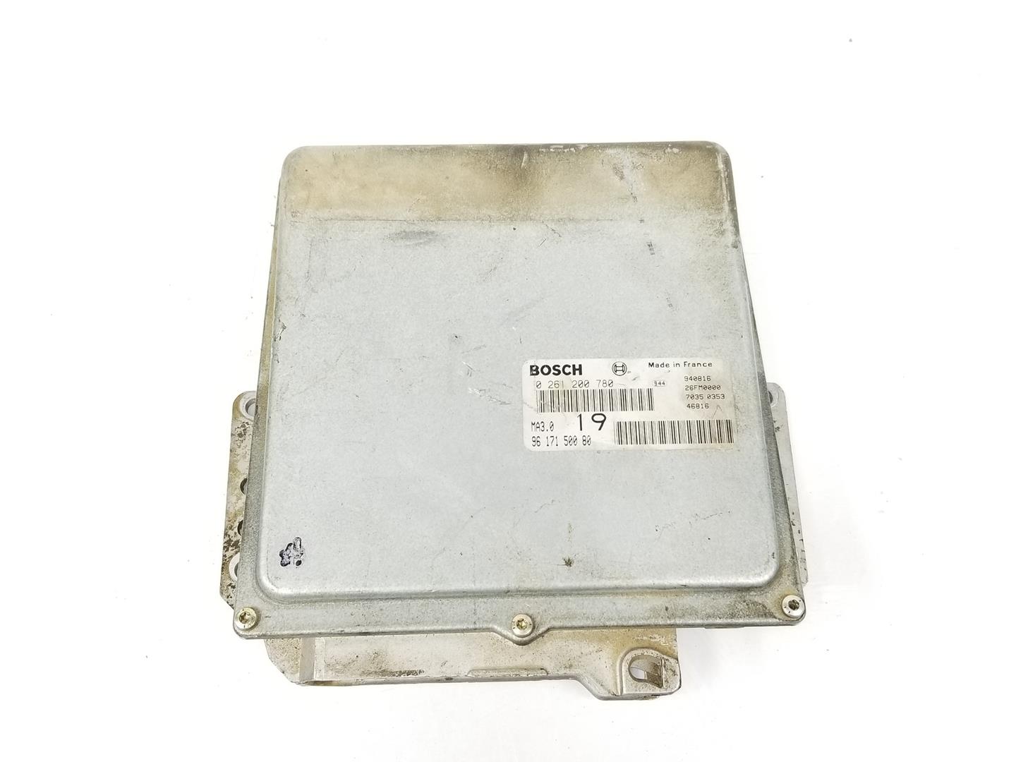 PEUGEOT Motorstyrenhet ECU 9617150080, 9617150080 19808358