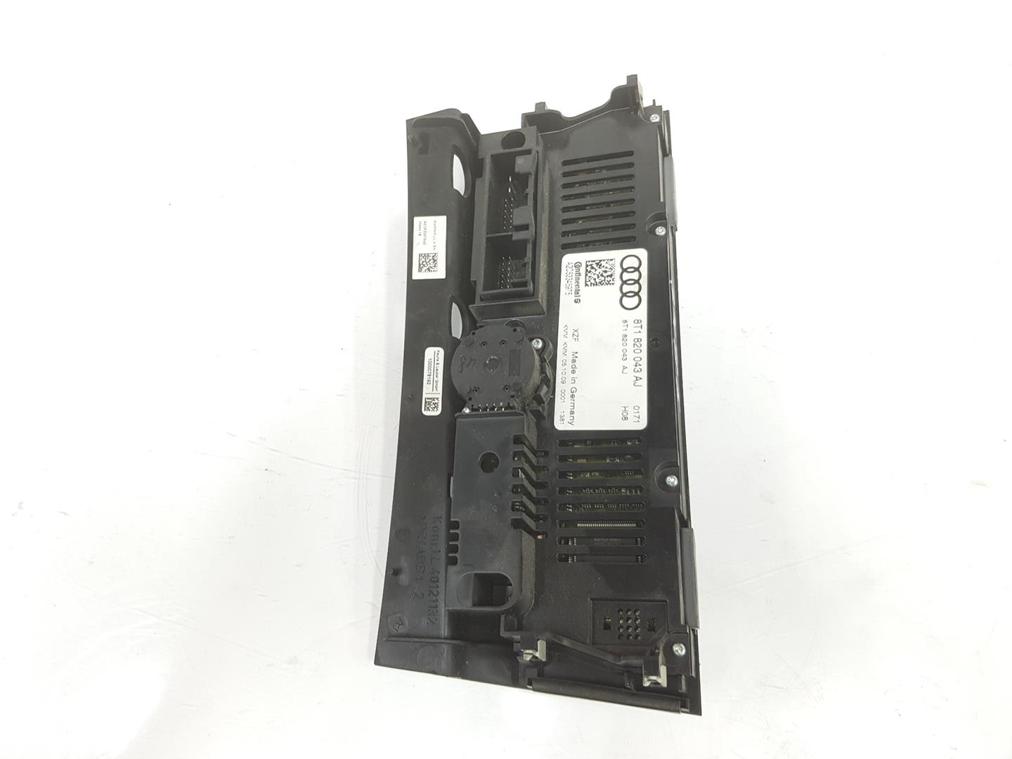 AUDI A5 Sportback 8T (2009-2011) Climate  Control Unit 8T1820043AJ, 8T1820043AJ 20580043