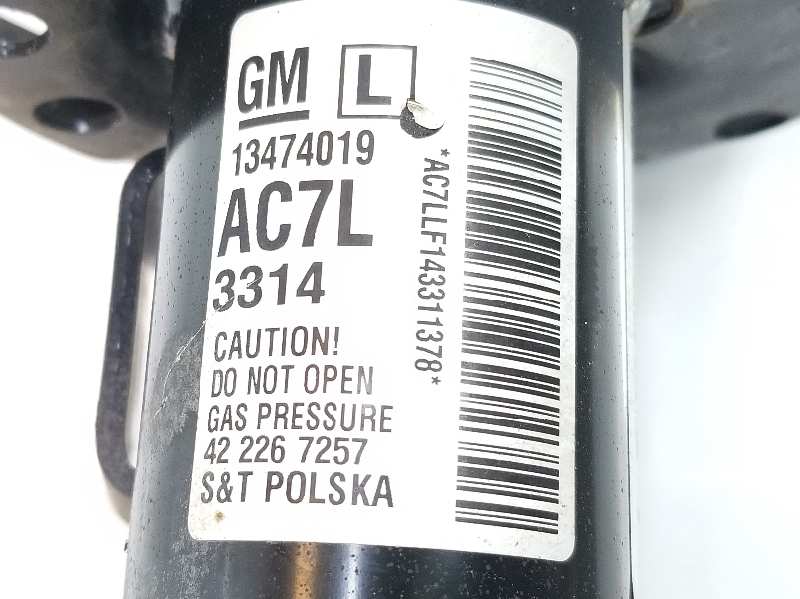 OPEL Astra J (2009-2020) Передній лівий амортизатор 13474019,422267257,344999 19748499