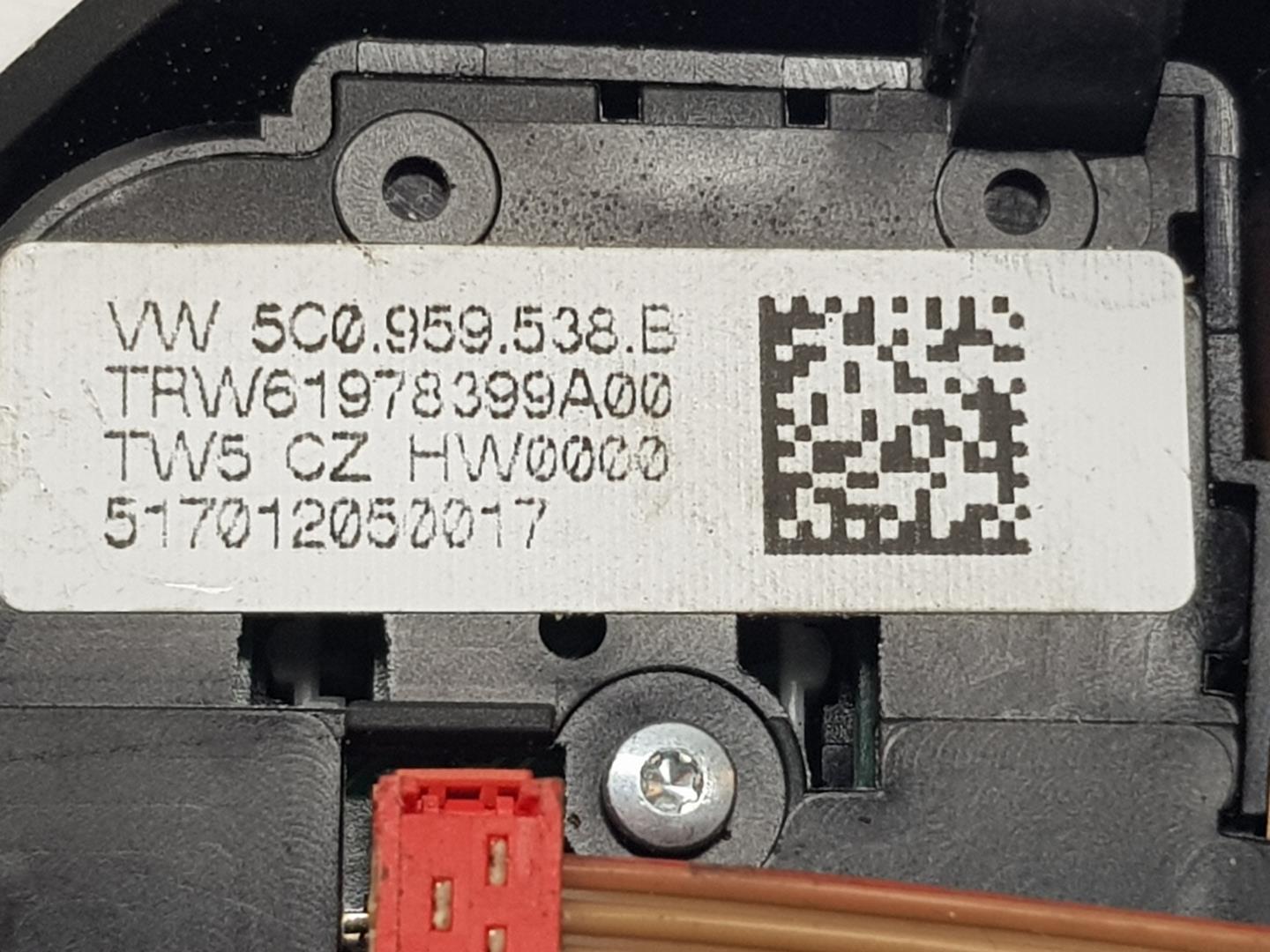 VOLKSWAGEN Tiguan 1 generation (2007-2017) Vairo mygtukai (jungikliai) 5C0959538B,5C0959538B 20611845