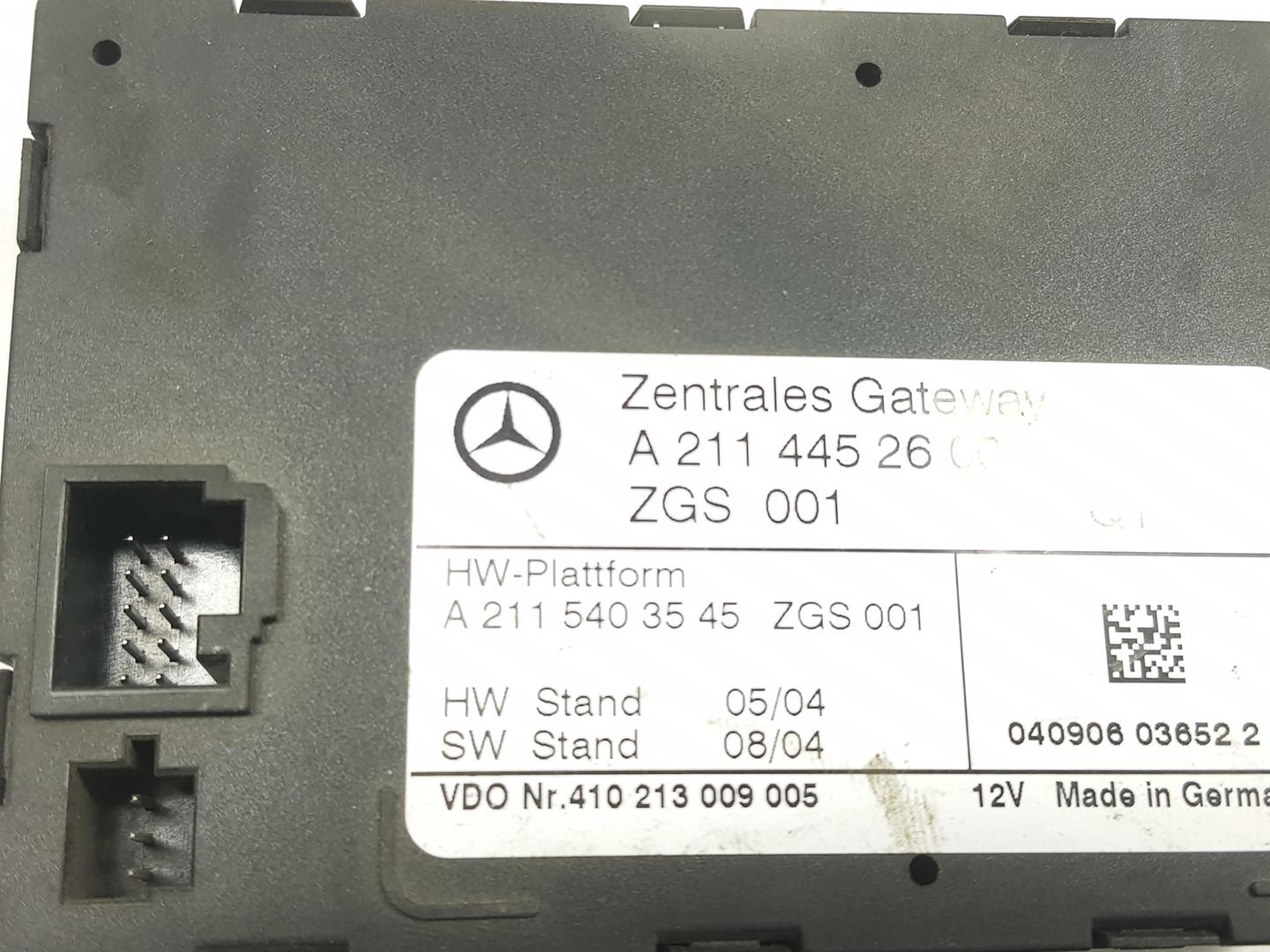 MERCEDES-BENZ E-Class W211/S211 (2002-2009) Andre kontrollenheter A2114452600, A2114452600 24228575