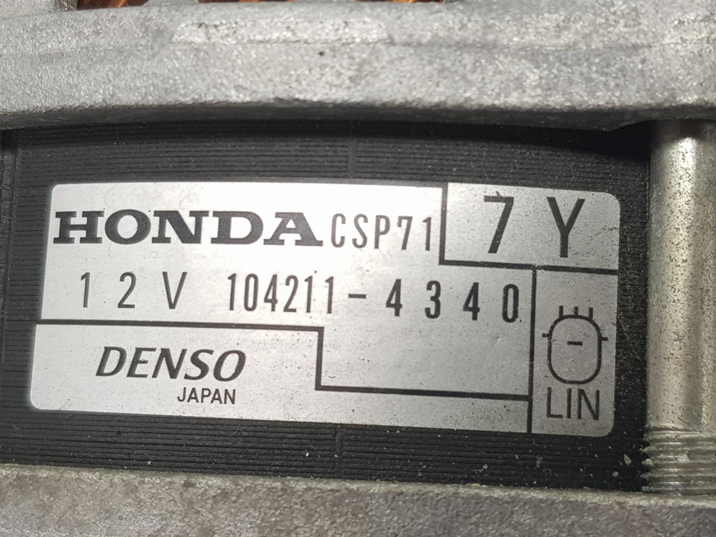 HONDA Civic 9 generation (2012-2020) Генератор 1042114340, 1042114340 22613095