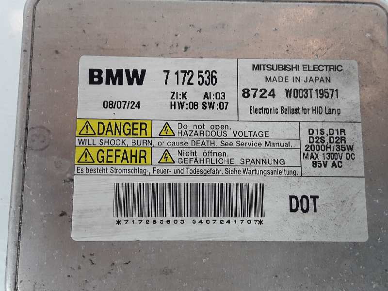 BMW 7 Series F01/F02 (2008-2015) Блок розжига ксенона 63127250624, 7172536, W003T19571 19639061