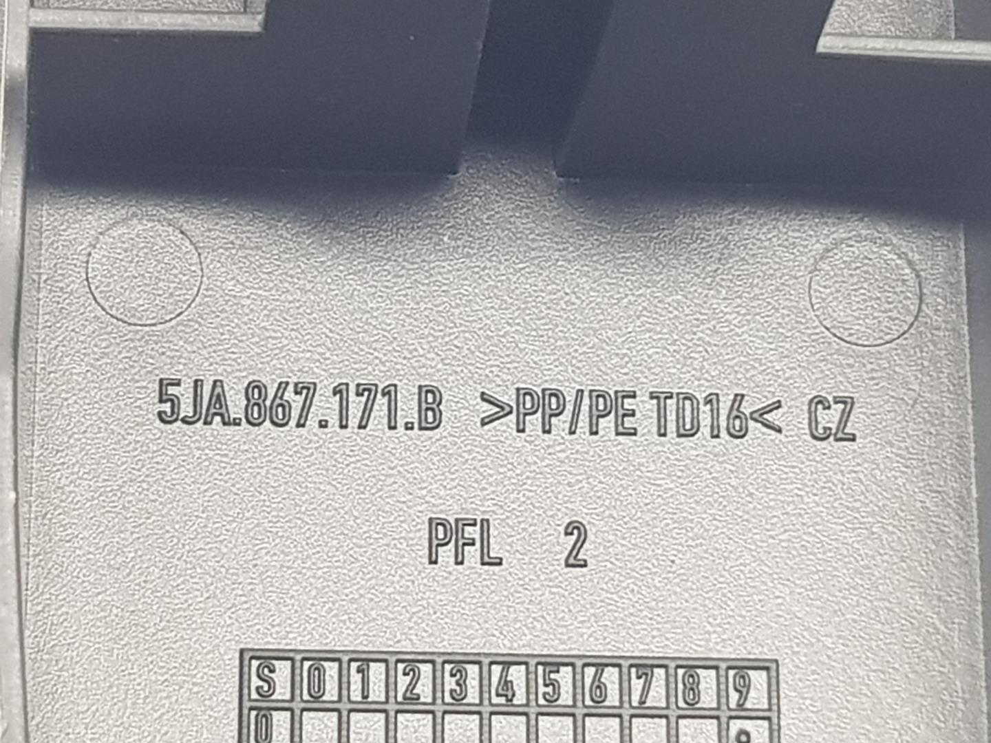 SEAT Toledo 4 generation (2012-2020) Galinių dešinių durų langų pakėlimo mygtukas 6JA959855,6JA959855,1141CB 21694138