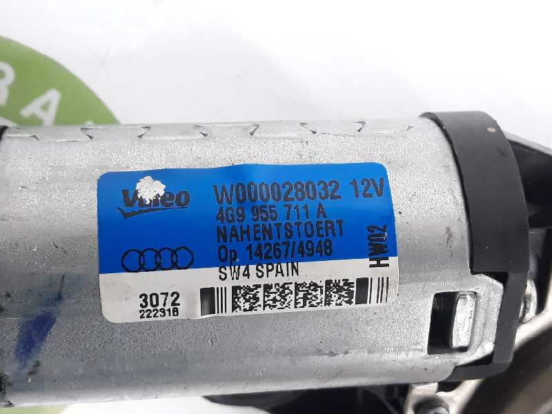 AUDI Q3 8U (2011-2020) Tailgate  Window Wiper Motor 4G9955711A, W000028032, 8U0955711A4G9955711C 19656522
