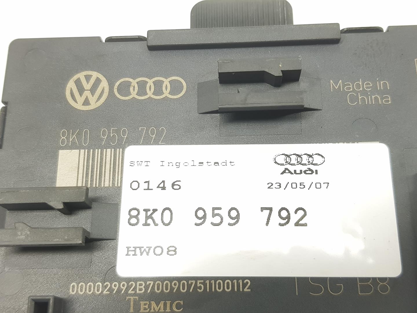 AUDI A5 8T (2007-2016) Άλλες Μονάδες Ελέγχου 8K0959792,8K0959792 22564377