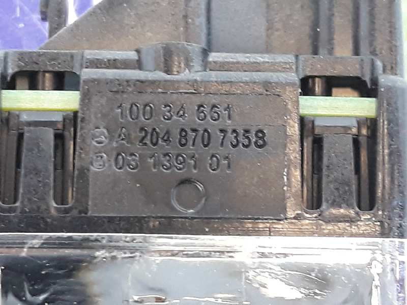 MERCEDES-BENZ C-Class W204/S204/C204 (2004-2015) Кнопка стеклоподъемника передней правой двери A2048707358, 20490582029107, 03139101 19632837