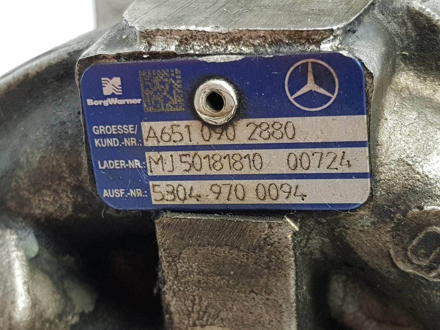 MERCEDES-BENZ GLK-Class X204 (2008-2015) Tурбина A6510902880 21471837