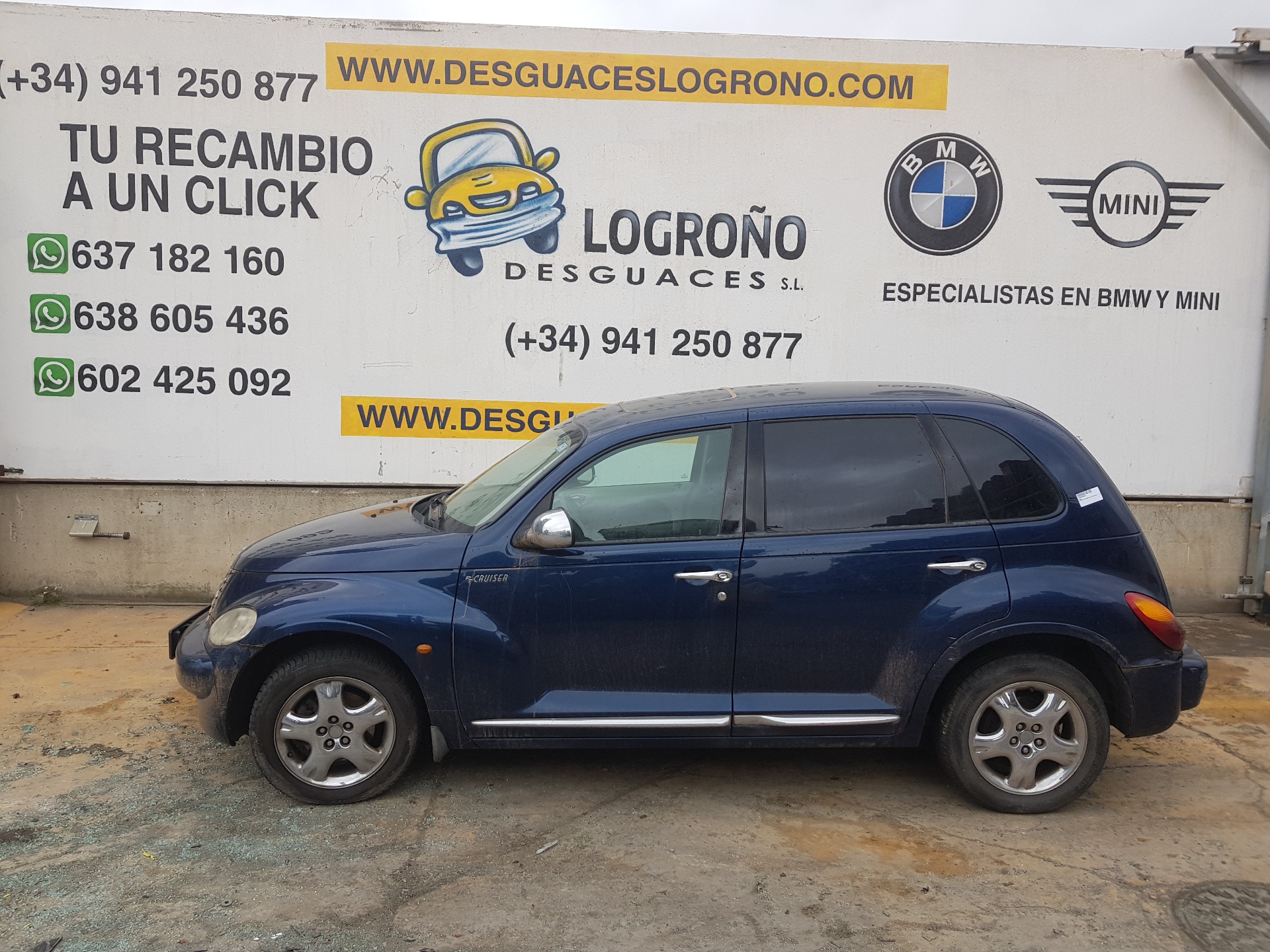 CHRYSLER PT Cruiser 1 generation (2000-2010) Крышка багажника 5015483AC,5015483AC,AZUL2222DL 26364032