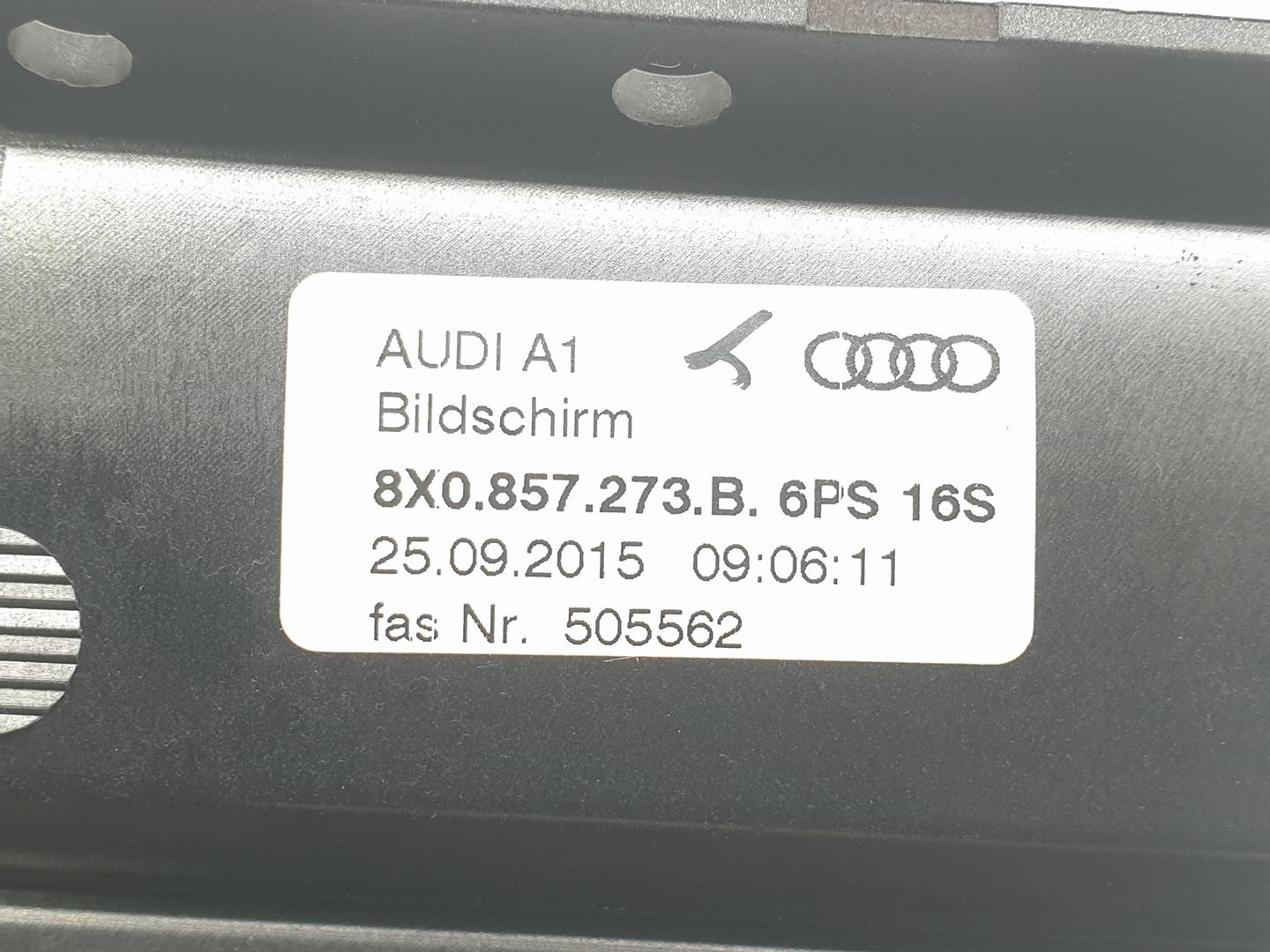 AUDI A1 8X (2010-2020) Other Interior Parts 8X0857273B,8X0919603B 23499671