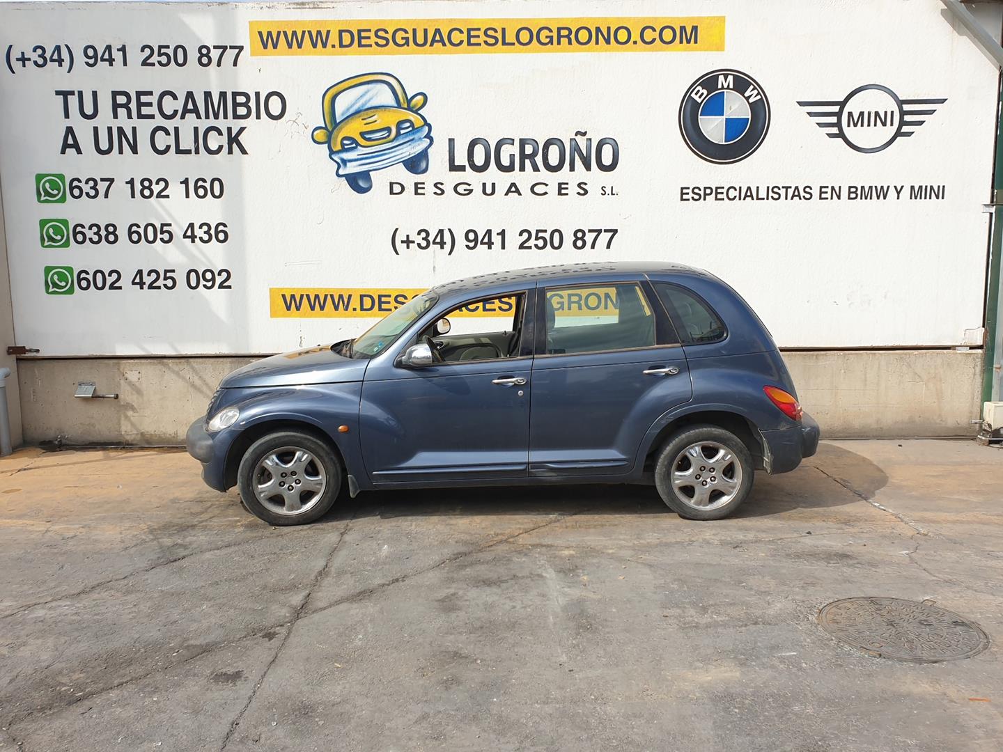 CHRYSLER PT Cruiser 1 generation (2000-2010) Крыло переднее левое 5015485AA, 5015485AA, COLORGRIS 19842417