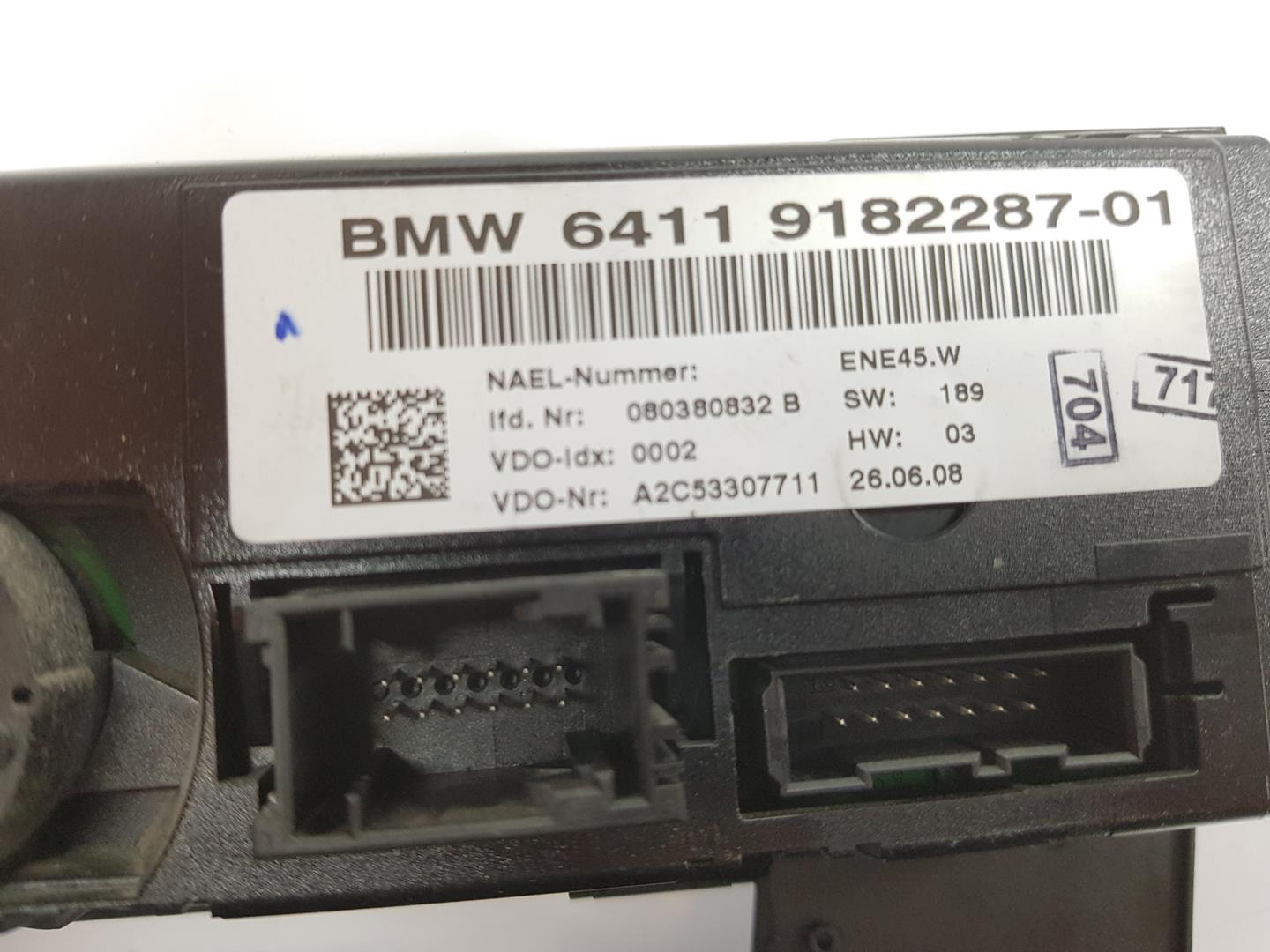 BMW 3 Series E90/E91/E92/E93 (2004-2013) Climate  Control Unit 64119182287, 9182287 19931395