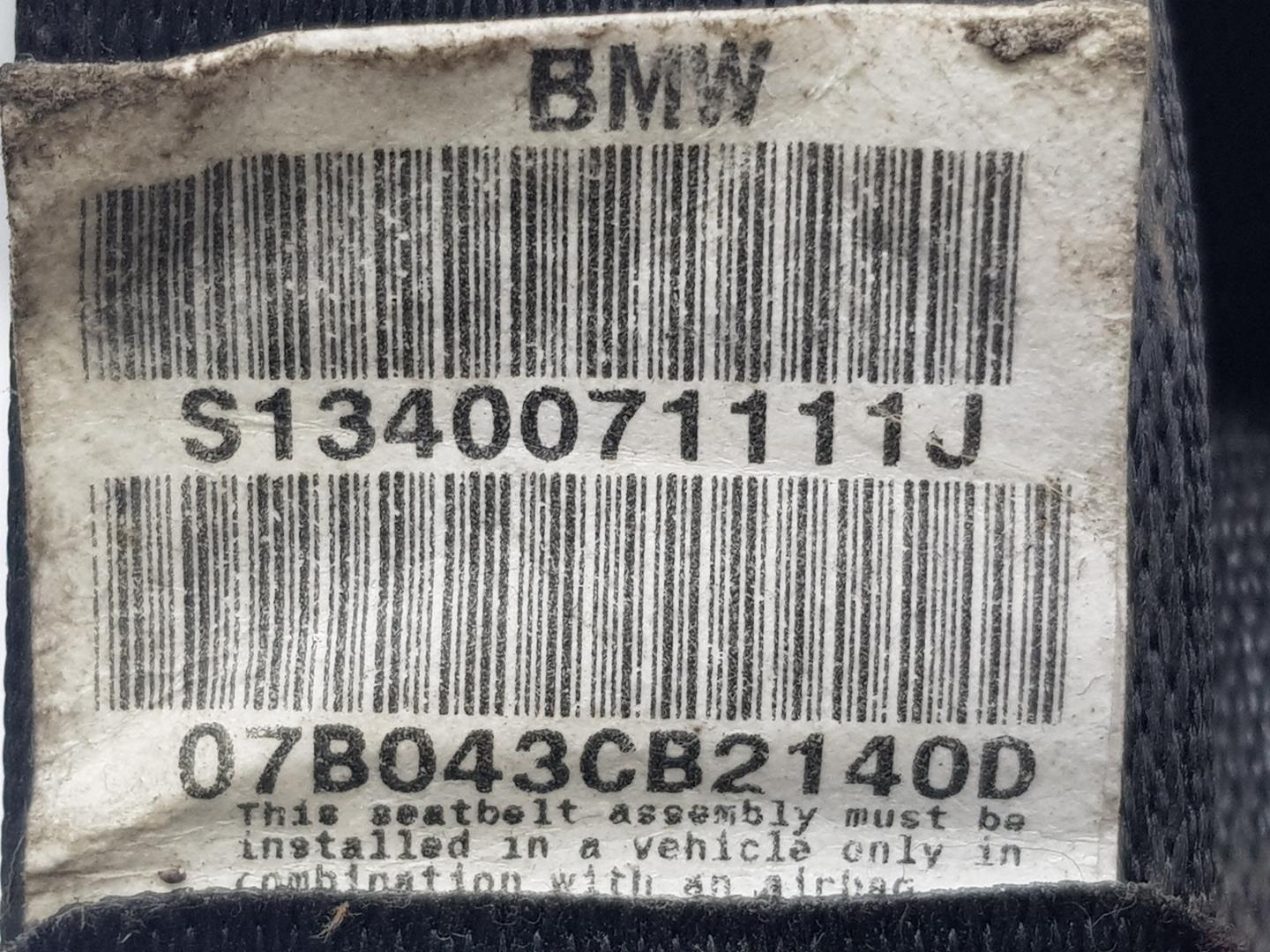 BMW X3 E83 (2003-2010) Priekinis kairys saugos diržas 72113448357, 3448357 24198507