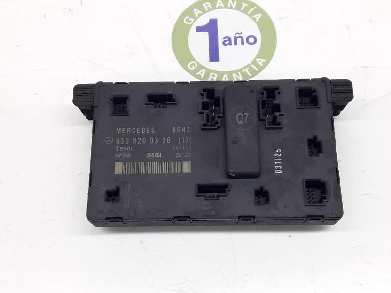 MERCEDES-BENZ Viano W639 (2003-2015) Other Control Units 6398200326,356170,6398200326 19901081