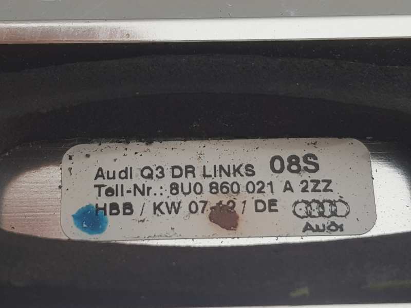 AUDI Q3 8U (2011-2020) Takräcke på höger sida 8U0860021A, 8U0860021A, IZQUIERDA 19627644