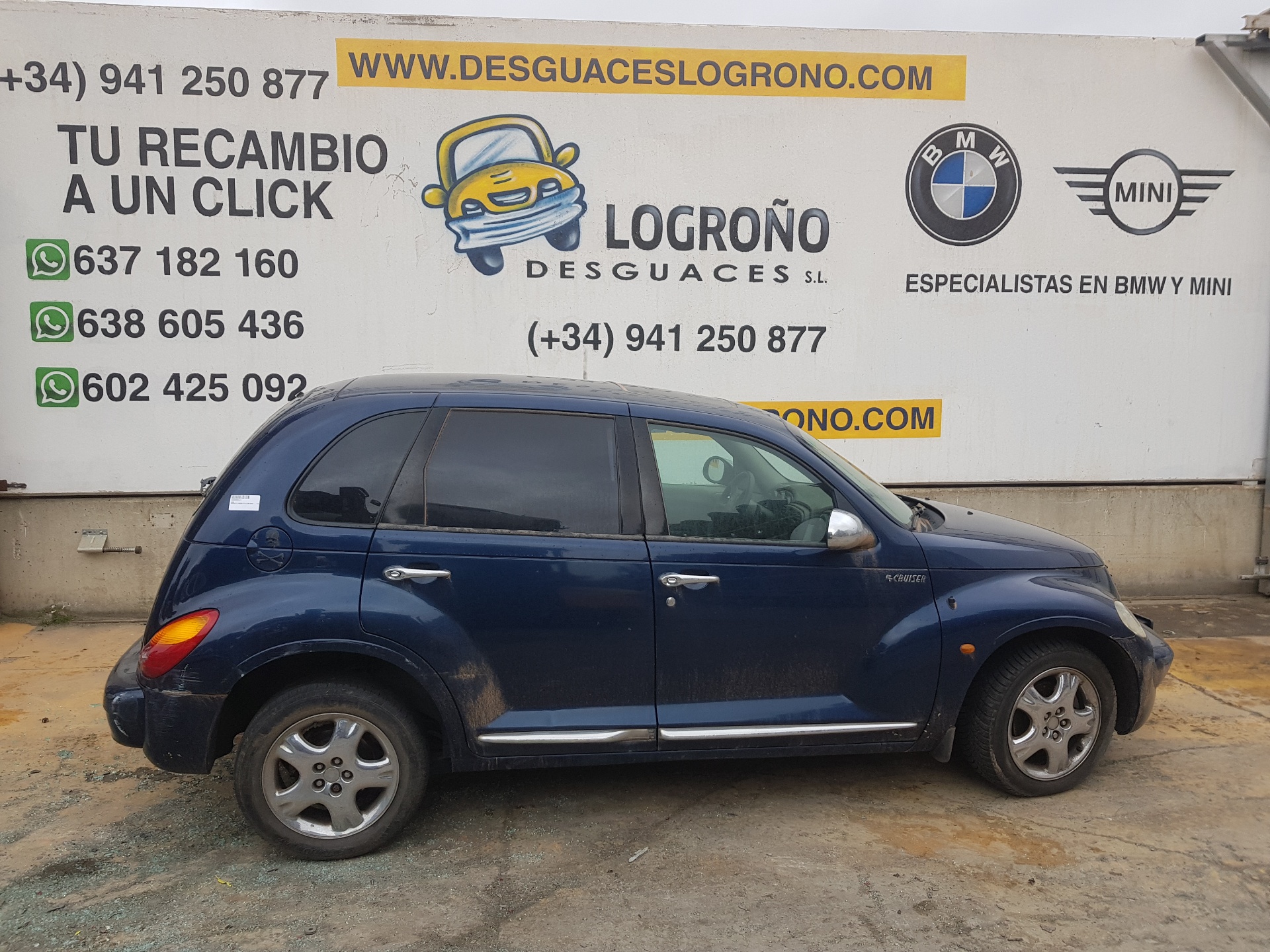 CHRYSLER PT Cruiser 1 generation (2000-2010) Крышка багажника 5015483AC,5015483AC,AZUL2222DL 26364032