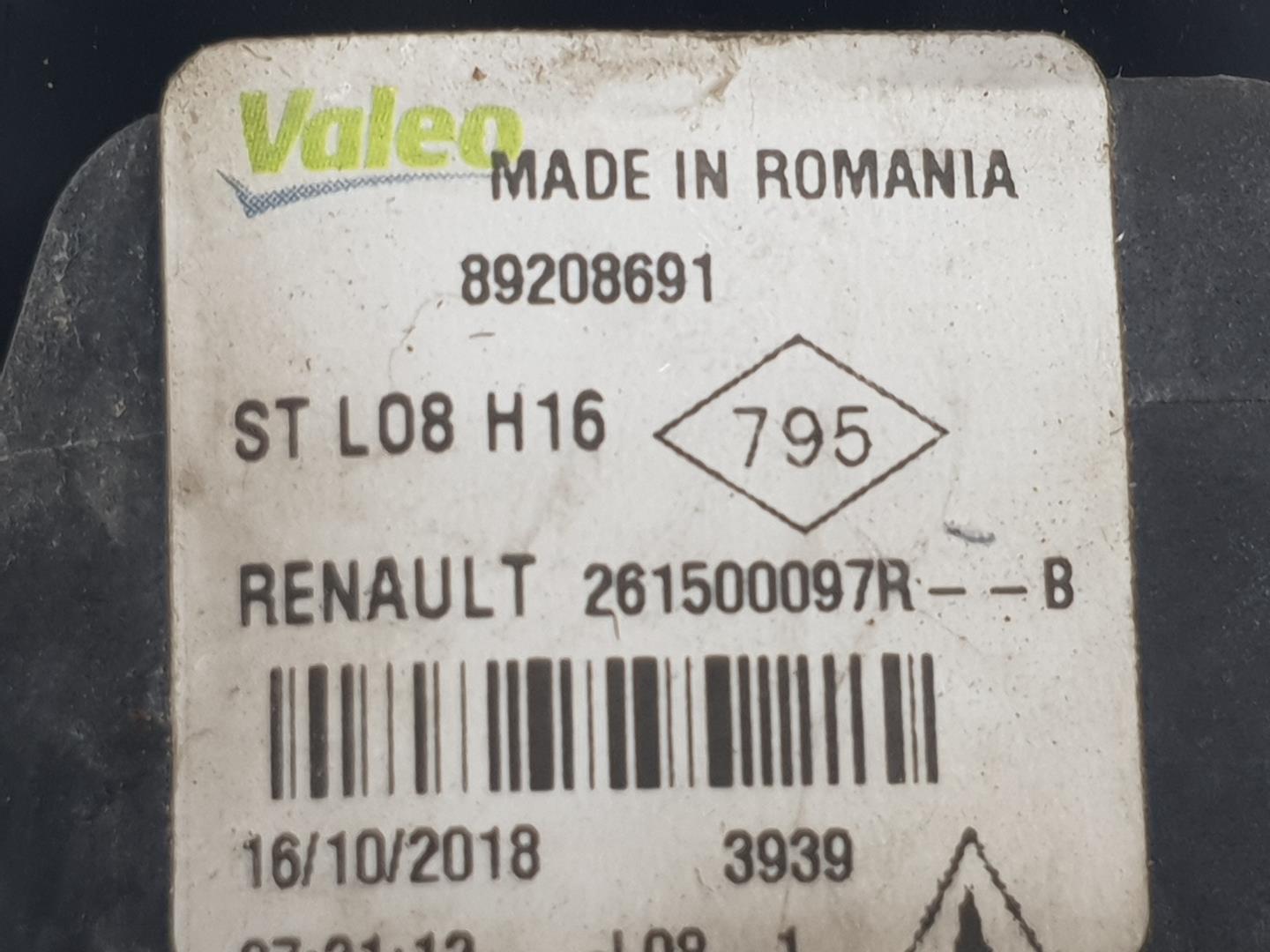 RENAULT Megane 3 generation (2008-2020) Преден ляв фар за мъгла 261500097R, 261500097R 24233837