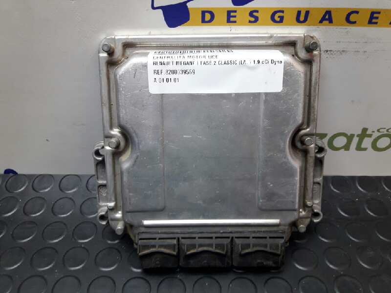 RENAULT Megane 2 generation (2002-2012) Engine Control Unit ECU 8200039569,0281010819 19560767