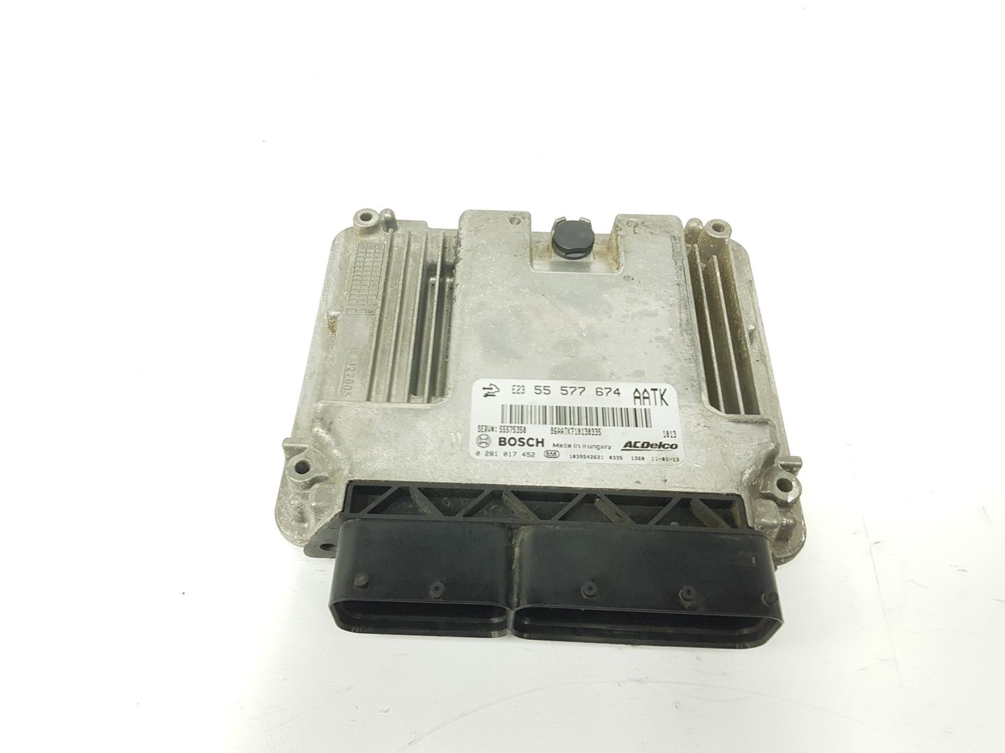 OPEL Astra J (2009-2020) Engine Control Unit ECU 55577674,55577674 19768101