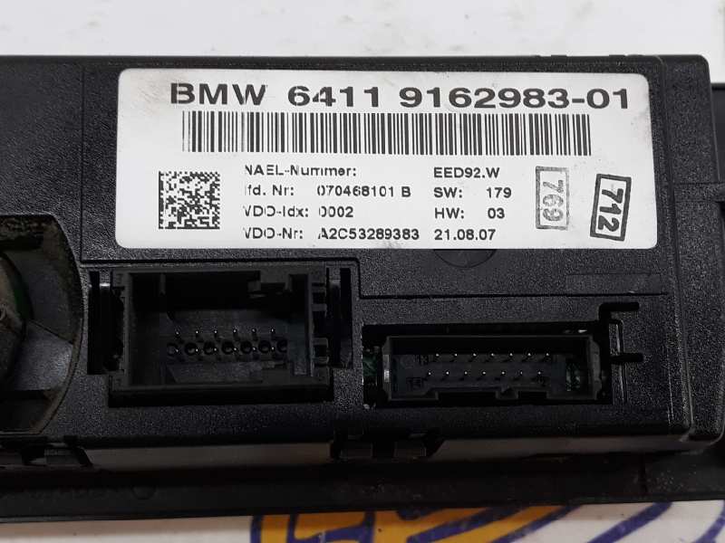 BMW 1 Series E81/E82/E87/E88 (2004-2013) Ilmastonhallintayksikkö 64119162983,A2C53289383,64119199260 19624343