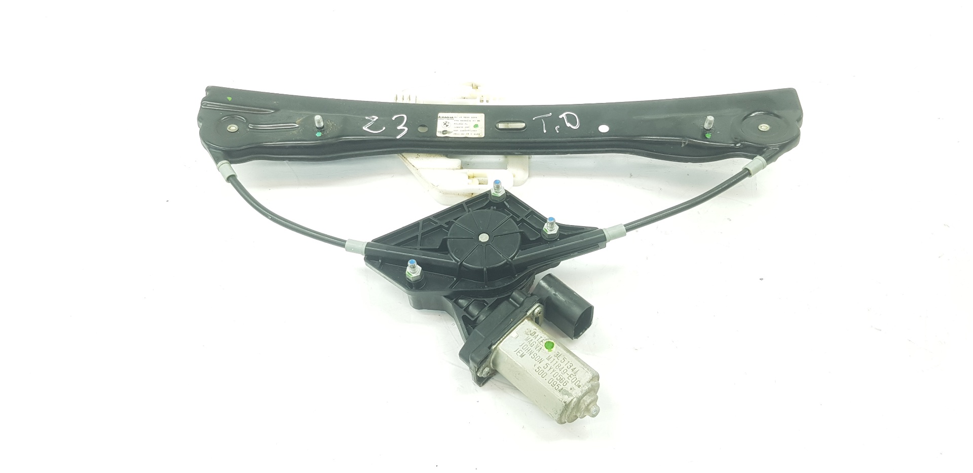 MINI Countryman 1 generation (R60) (2010-2016) Rear Right Door Window Regulator 51359805672, 9804386, 2222DL 24171505